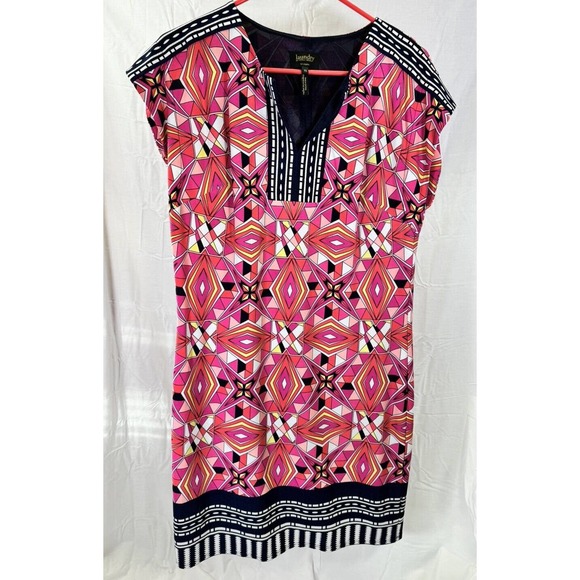 Laundry By Shelli Segal Dresses & Skirts - Laundry by Shelli Segal Pink Multi Shift Dress XS